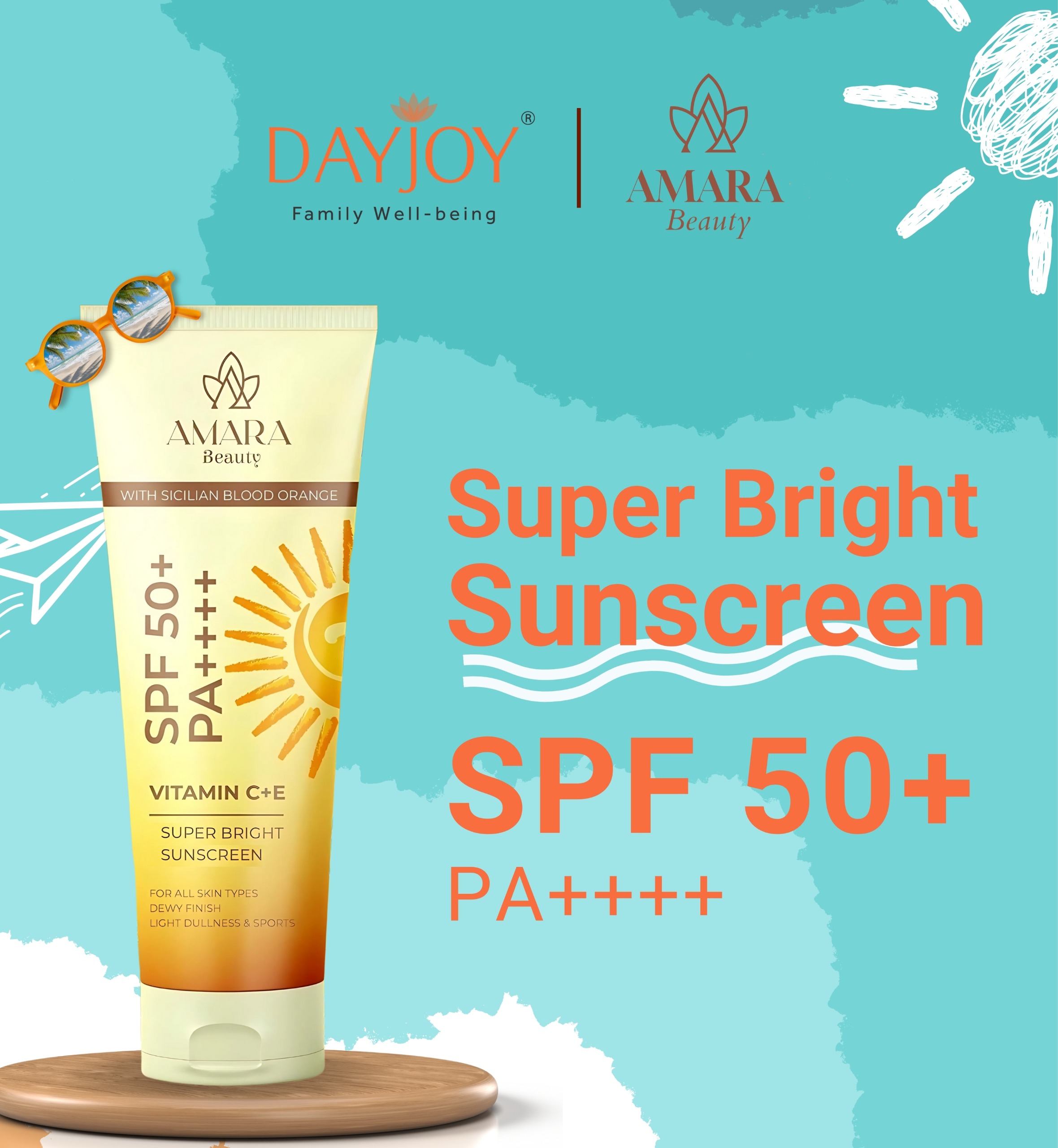 Sunscreen SPF 50+ PA++++